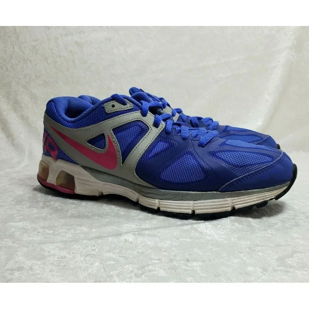 Nike Sneakers Youth Size 7‎ Air Max Run Lite 4 Shoes Blue Pink